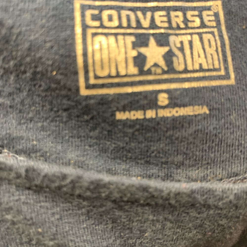 Converse One Star Blue Sleeveless Dress Small Tie Shoulder Elastic Waist Casual - Picture 4 of 4